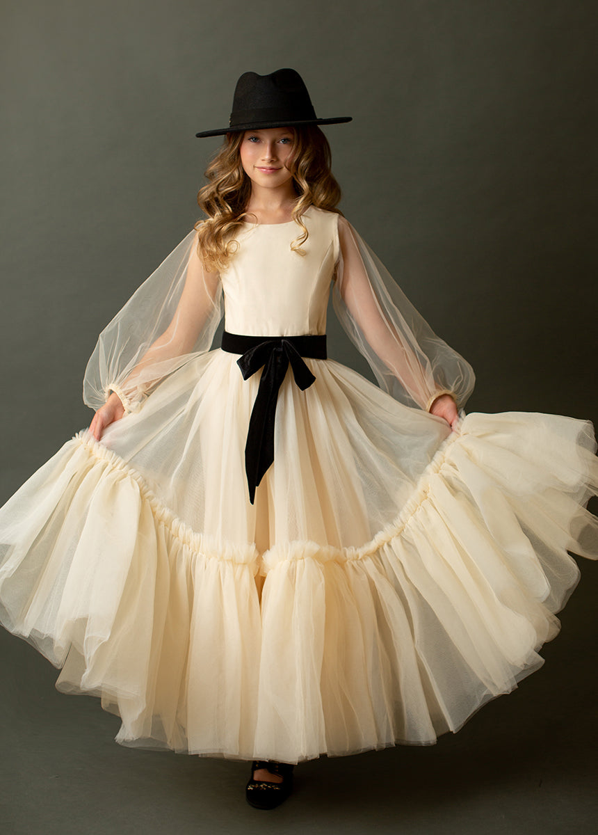 Clea Belt in Black-My Prom Time