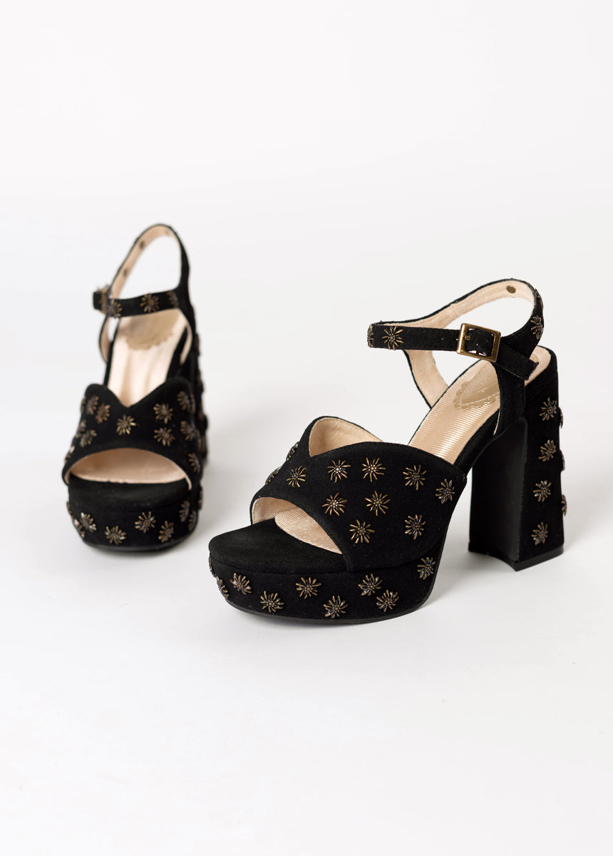 *COMING SOON* - Valentine Platforms in Black Studded-My Prom Time