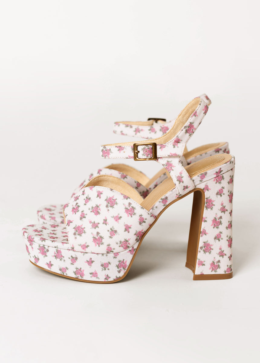 *COMING SOON* - Valentine Platforms in Floral-My Prom Time