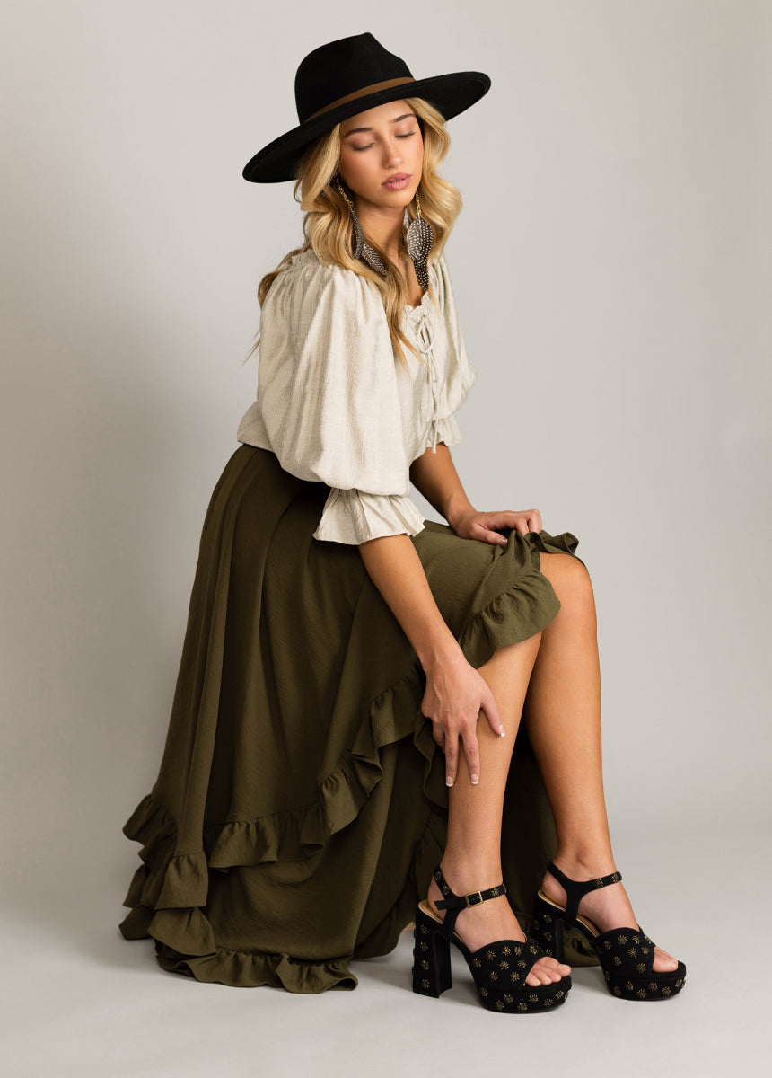 *COMING SOON* - Valentine Platforms in Black Studded-My Prom Time