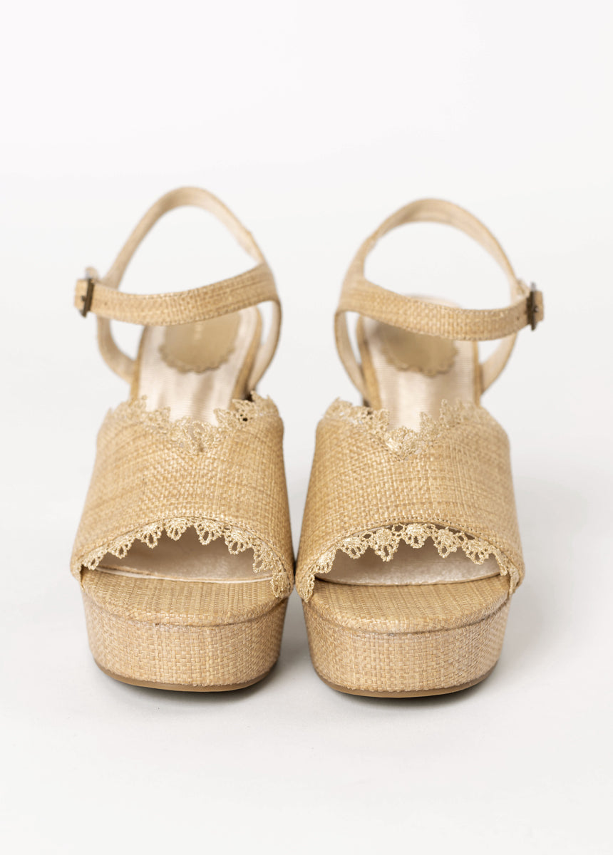 *COMING SOON* - Valentine Platforms in Raffia-My Prom Time