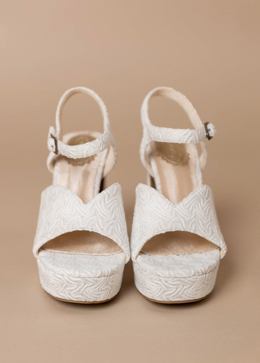 *COMING SOON* - Valentine Platforms in White-My Prom Time