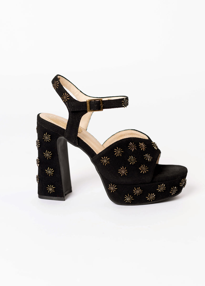*COMING SOON* - Valentine Platforms in Black Studded-My Prom Time