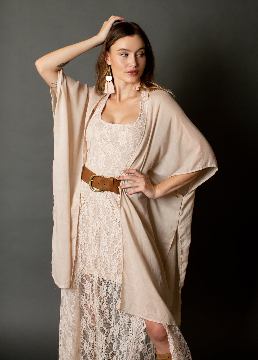 Women's Gift Set in Ecru Floral-My Prom Time