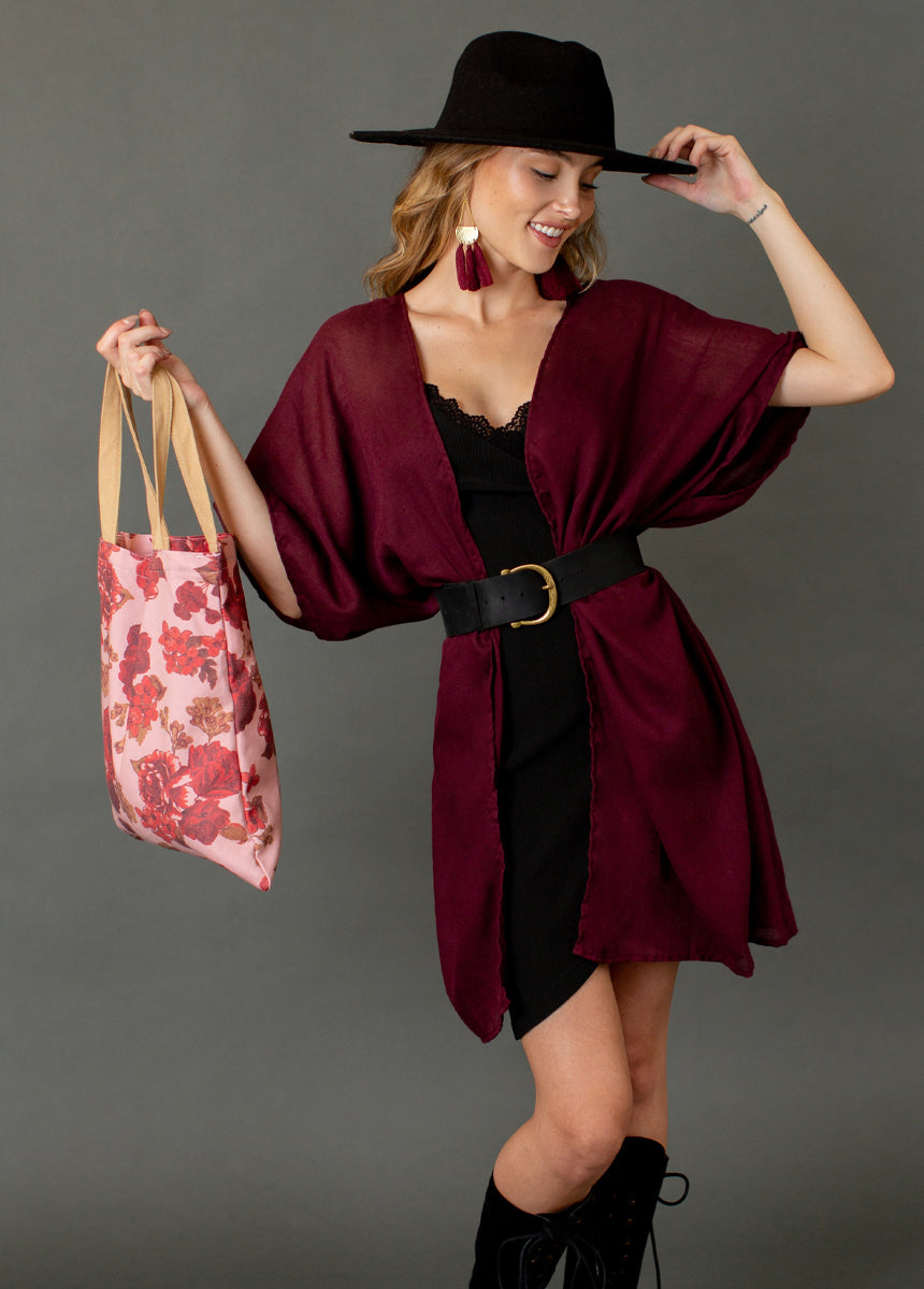 Women's Gift Set in Blush Floral-My Prom Time