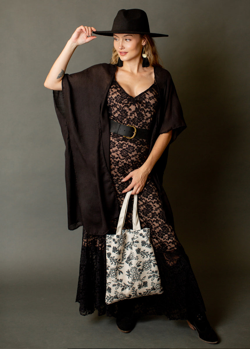 Women's Gift Set in Oat Floral-My Prom Time