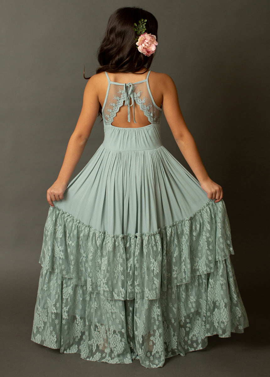 Catrin Dress in Seaglass-My Prom Time