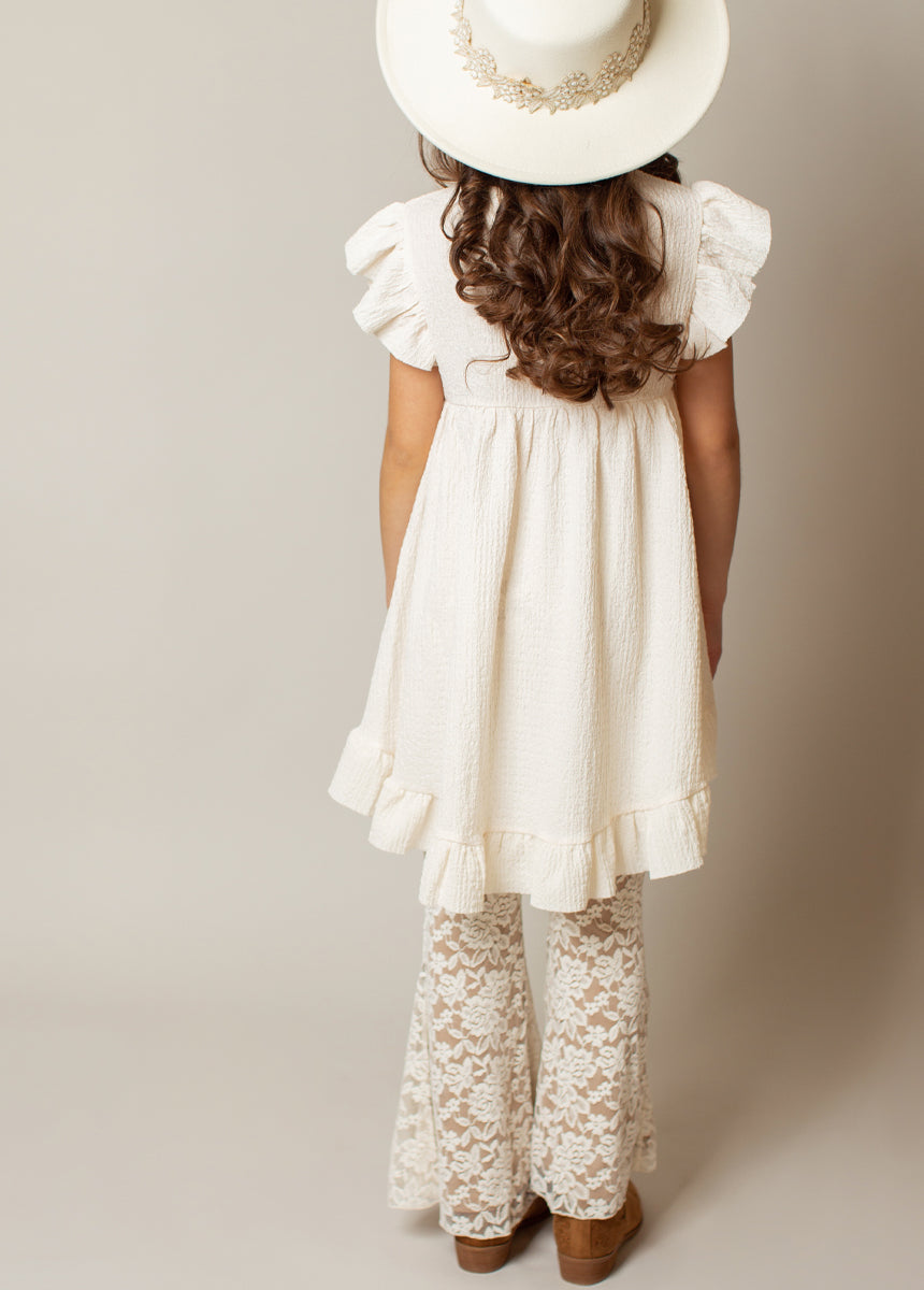 Kennedy Pant in Cream-My Prom Time