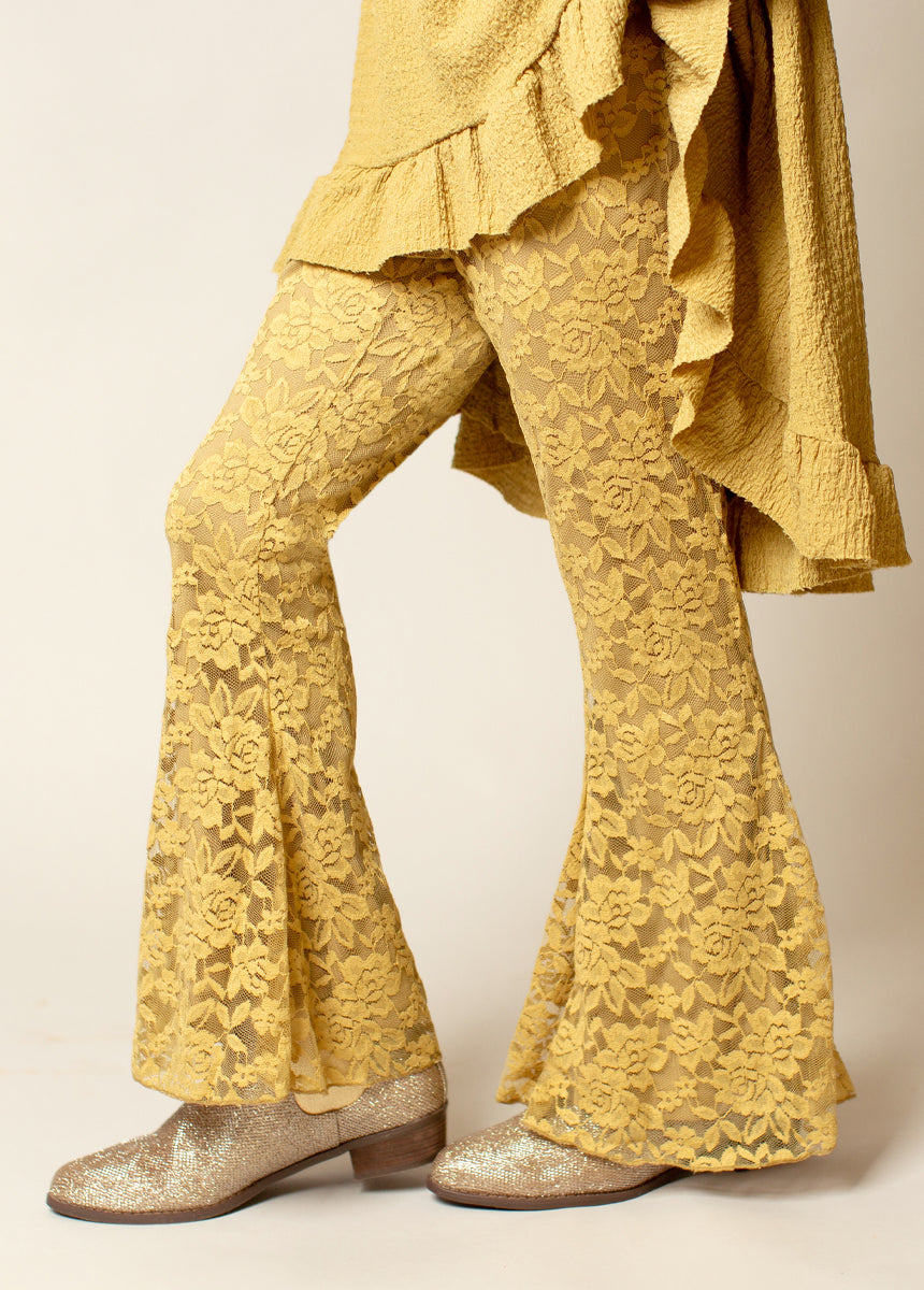 Kennedy Pant in Dusty Citron-My Prom Time