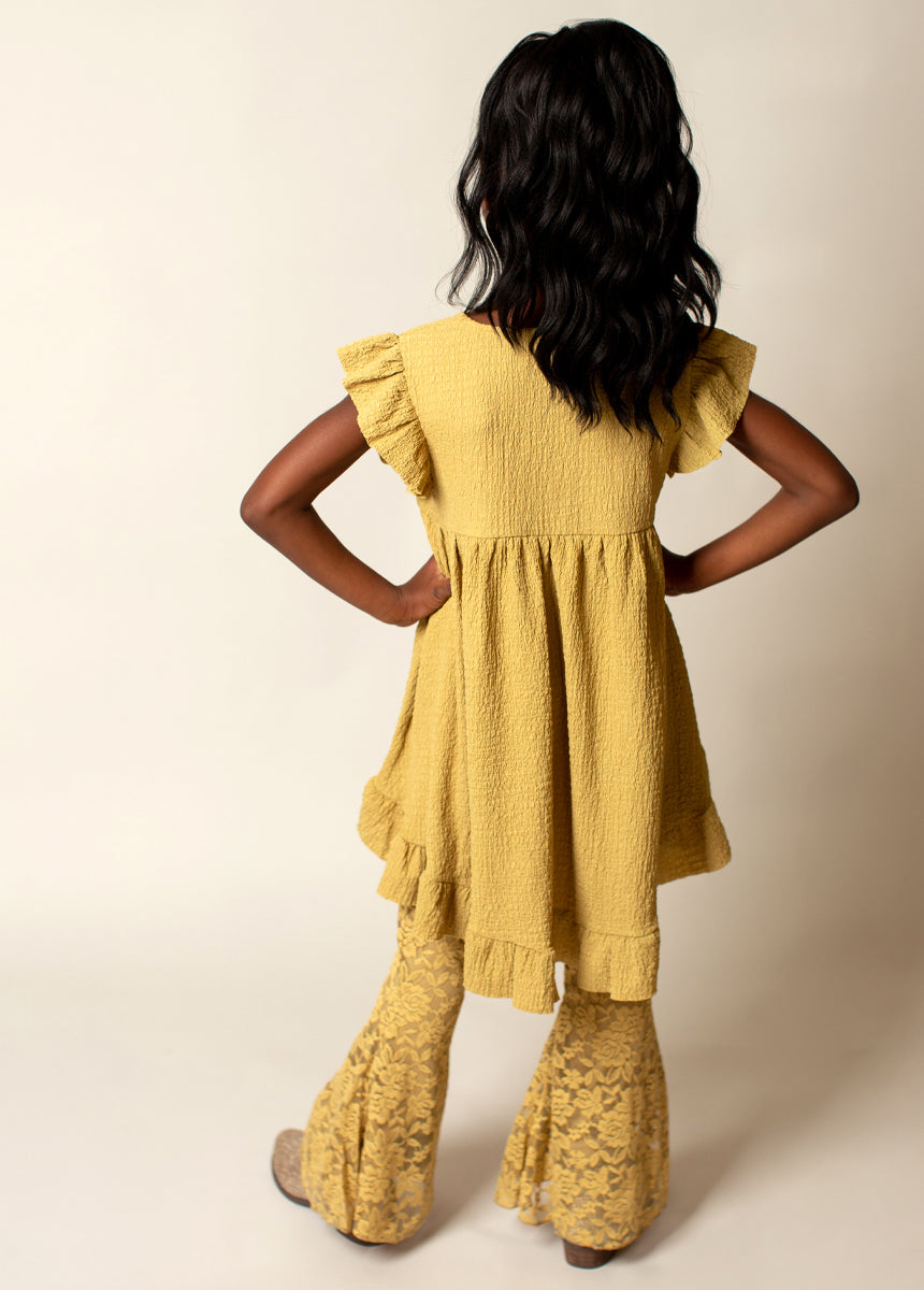 Kennedy Pant in Dusty Citron-My Prom Time