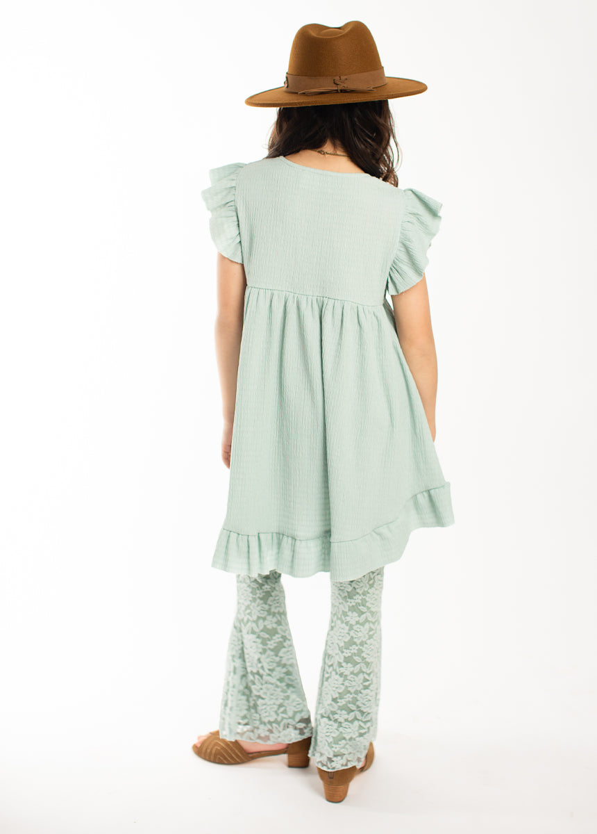 Kennedy Pant in Seaglass-My Prom Time