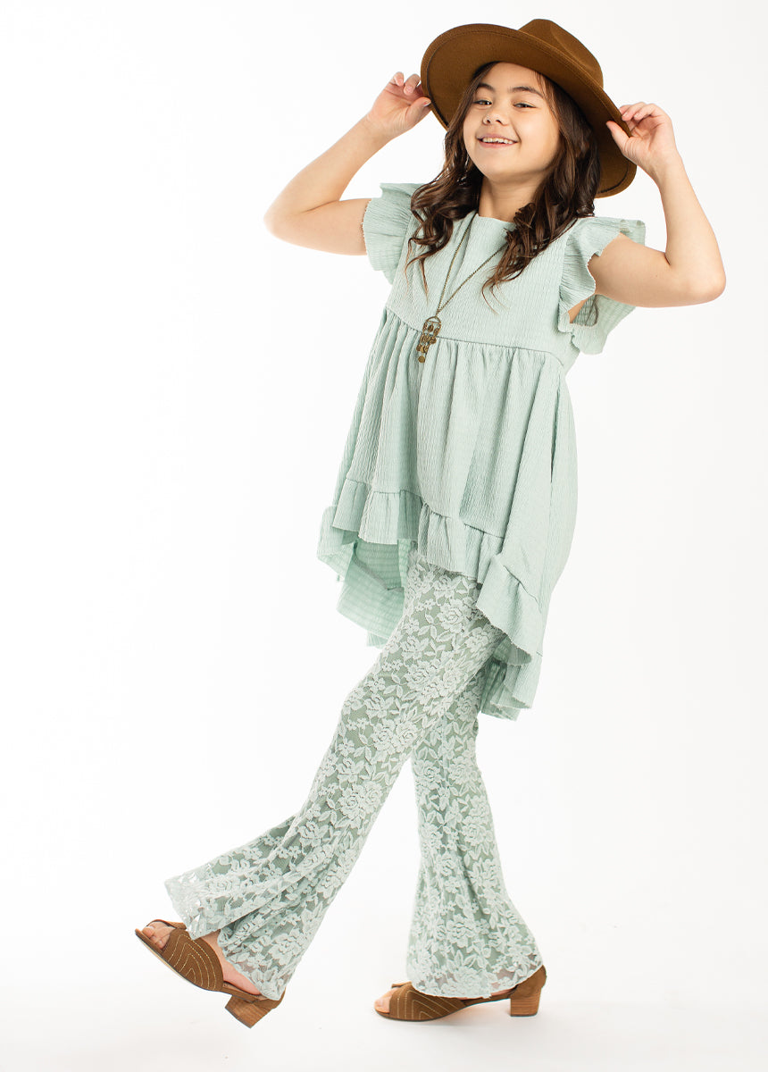 Kennedy Pant in Seaglass-My Prom Time