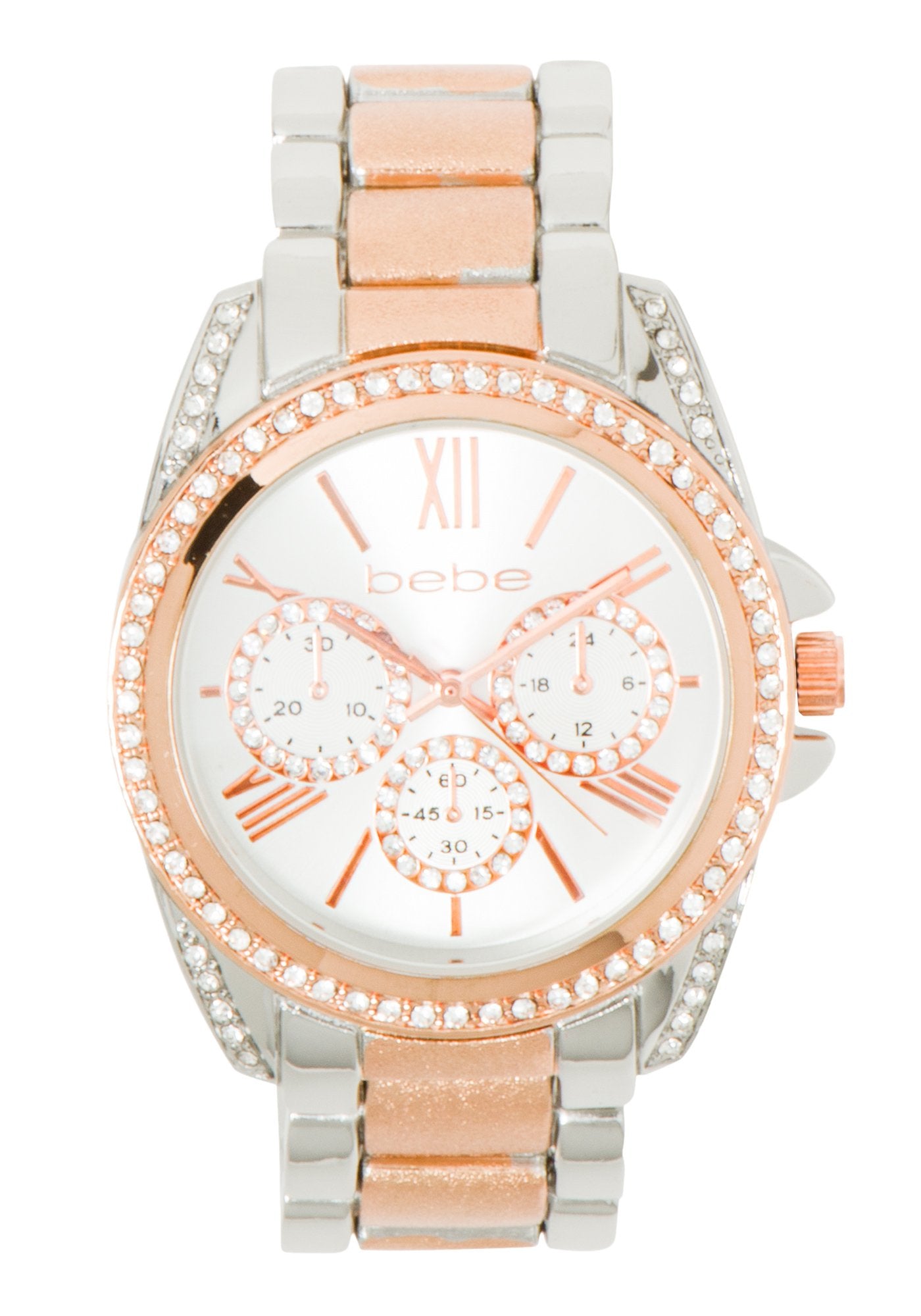 Mixed Metal Link Watch-Beilave