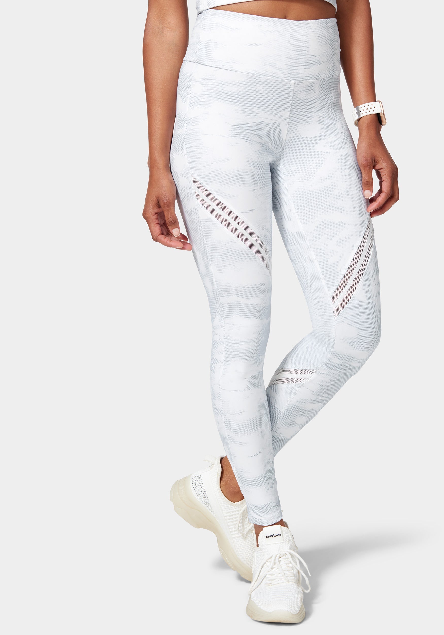 Beilave Legging With Mesh Detail-Beilave