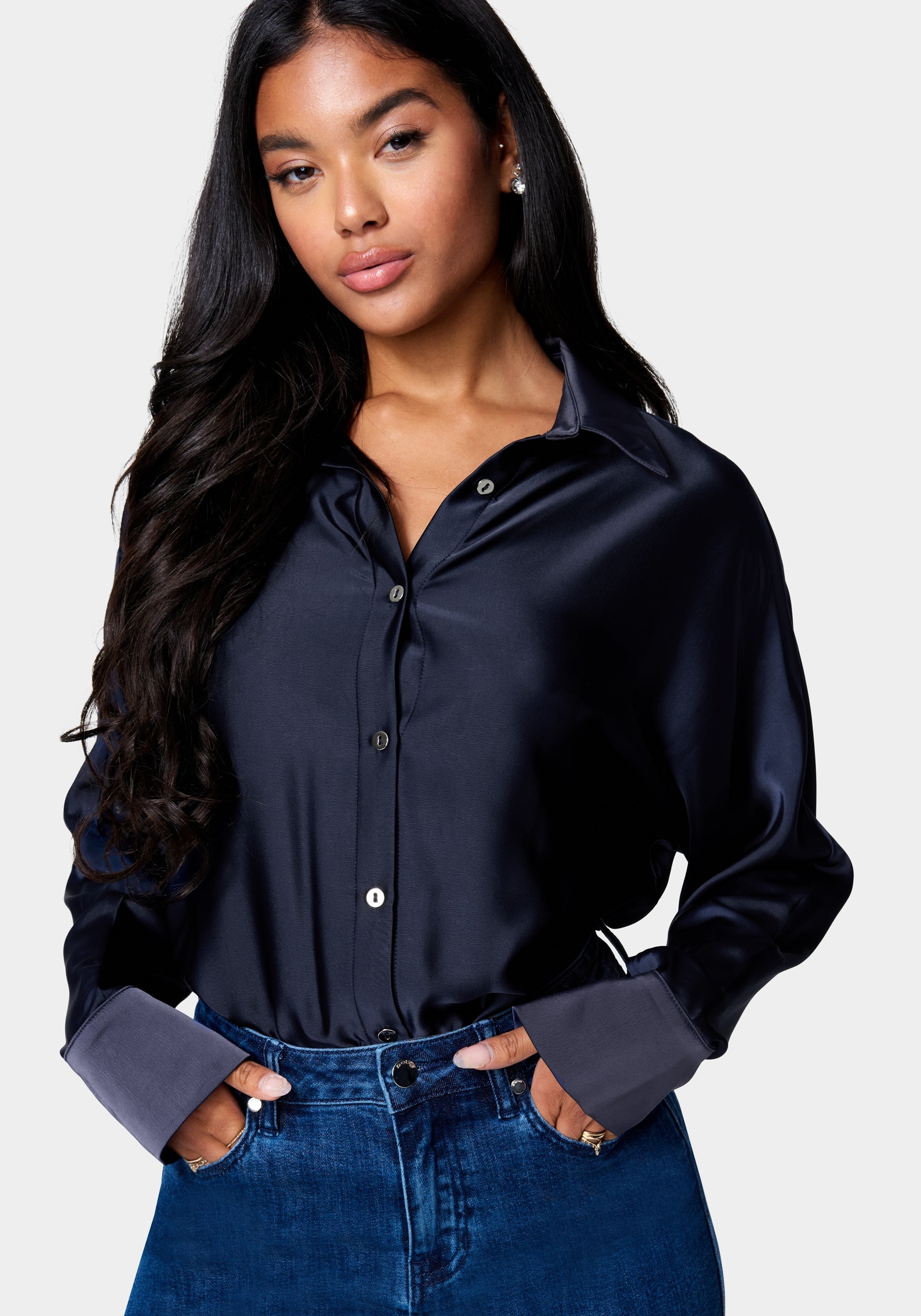 Bat Sleeve Bodysuit-Beilave