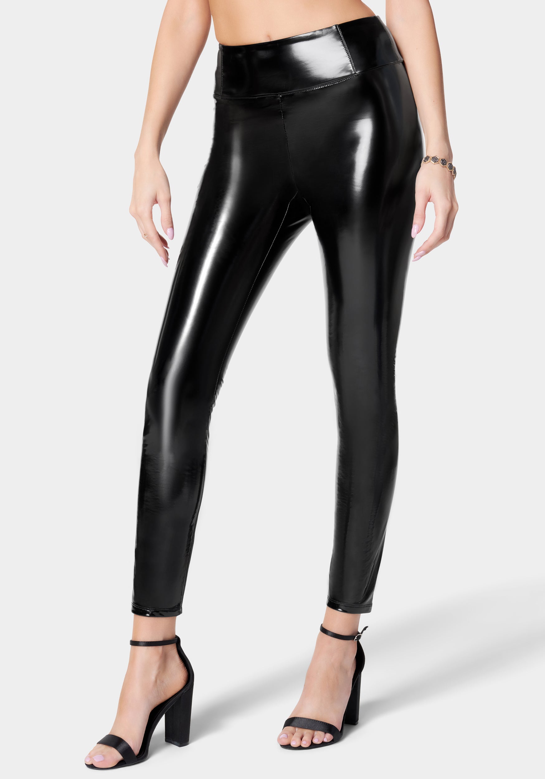 High Waist Liquid Shine Legging-Beilave