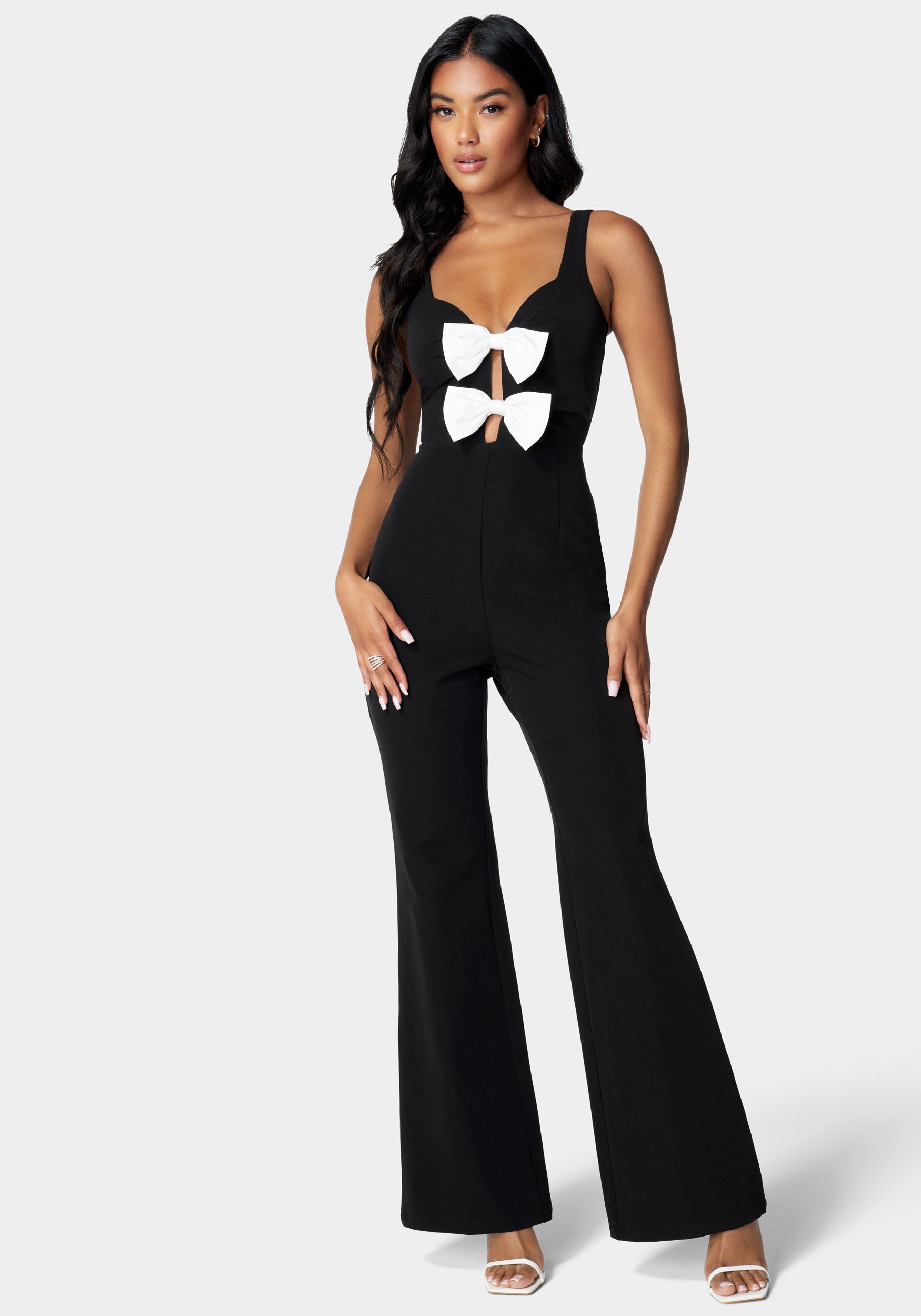 Bow Tie Jumpsuit-Beilave