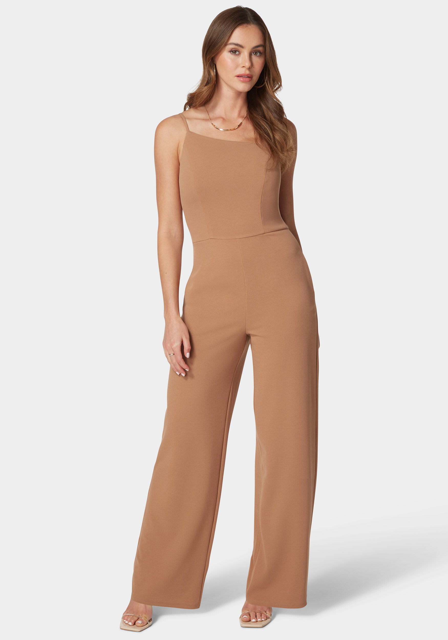 One Shoulder Core Jumpsuit-Beilave