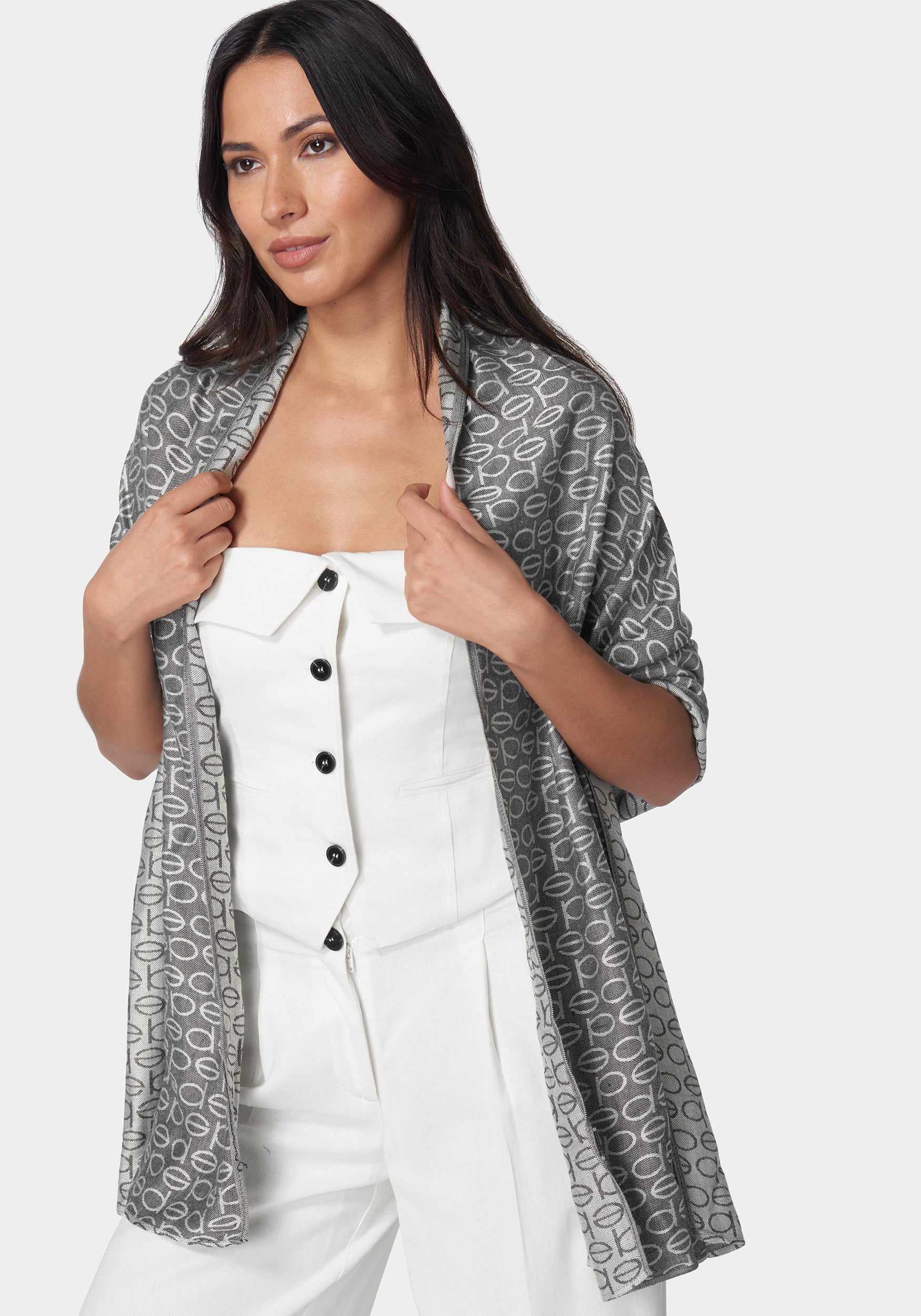 Viscose Logo Scarf-Beilave