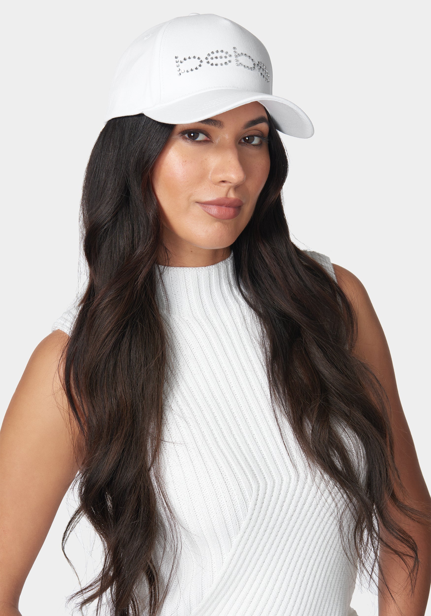 Rhinestone Logo Cap-Beilave
