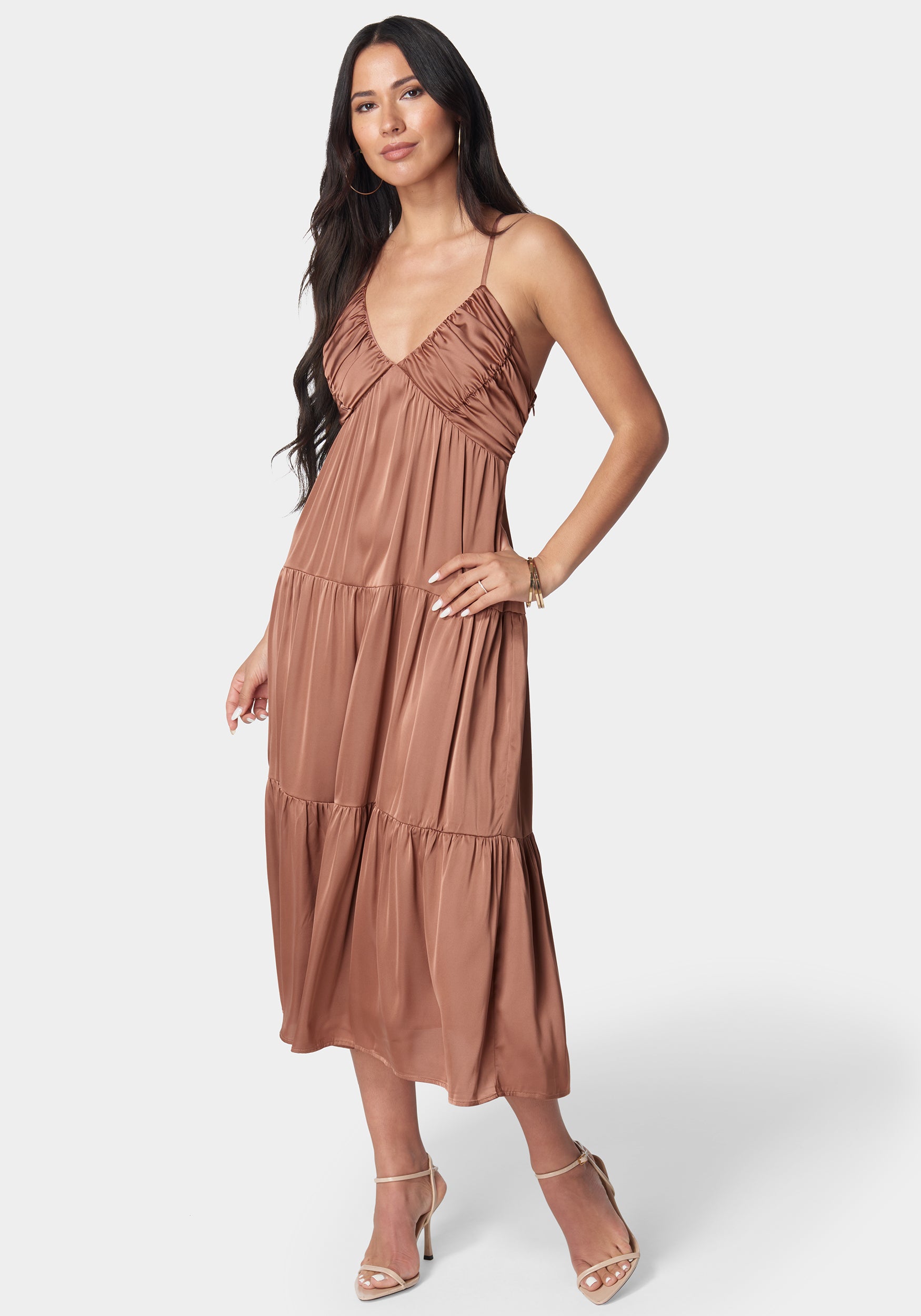 Tiered Maxi Sundress-Beilave