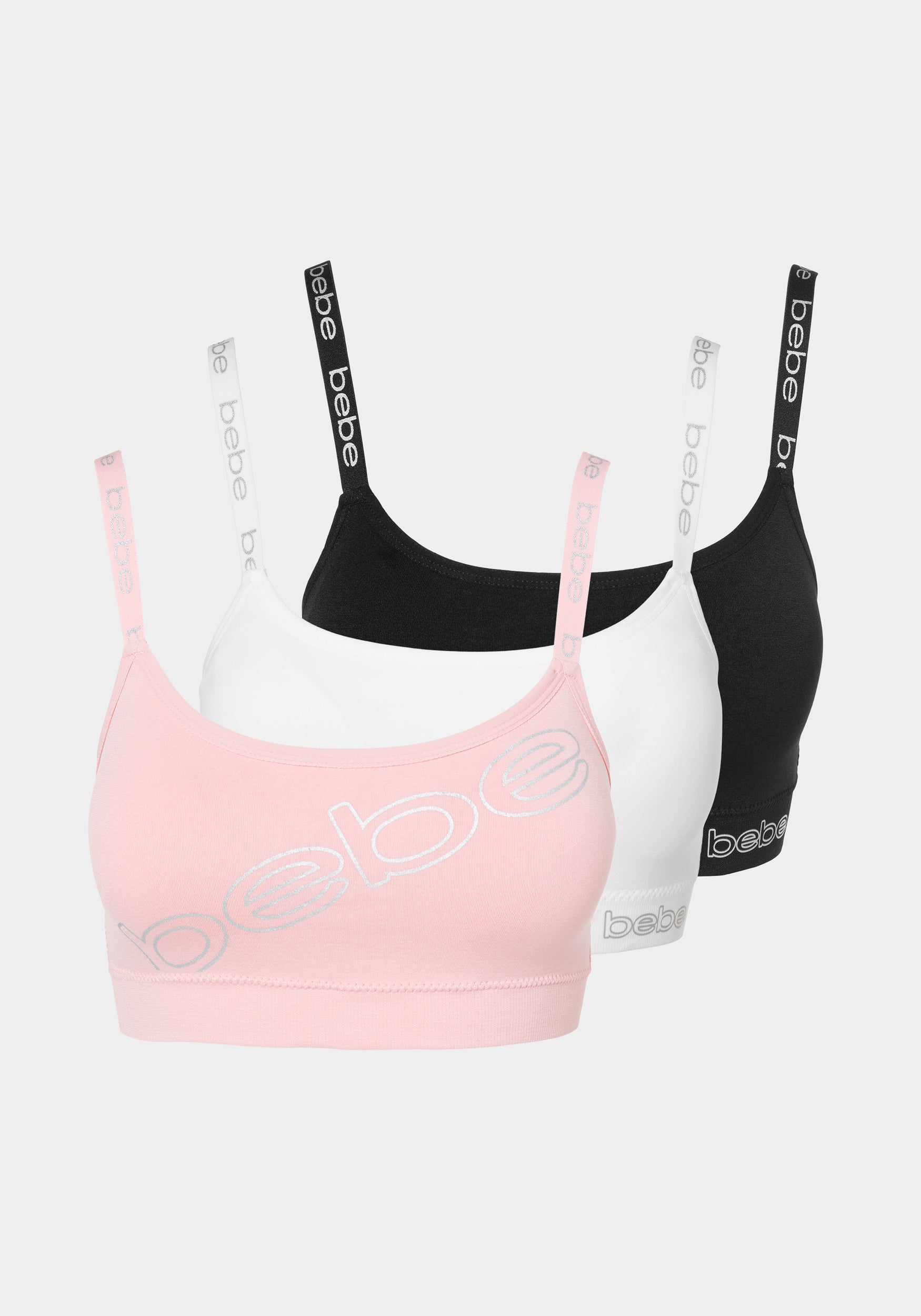 Three Pack Seamless Microfiber Comfort Bras-Beilave