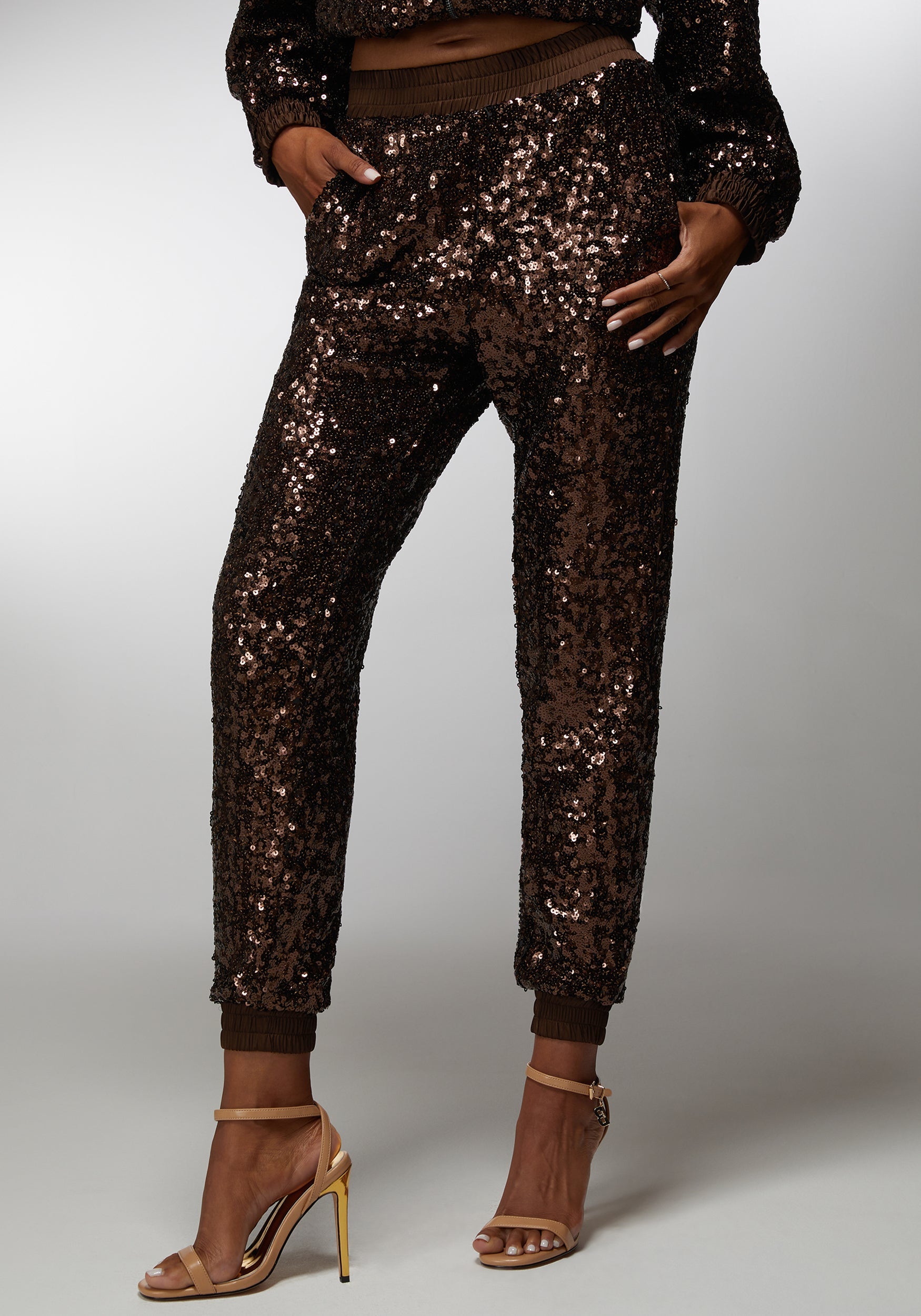 Sequin Jogger-Beilave