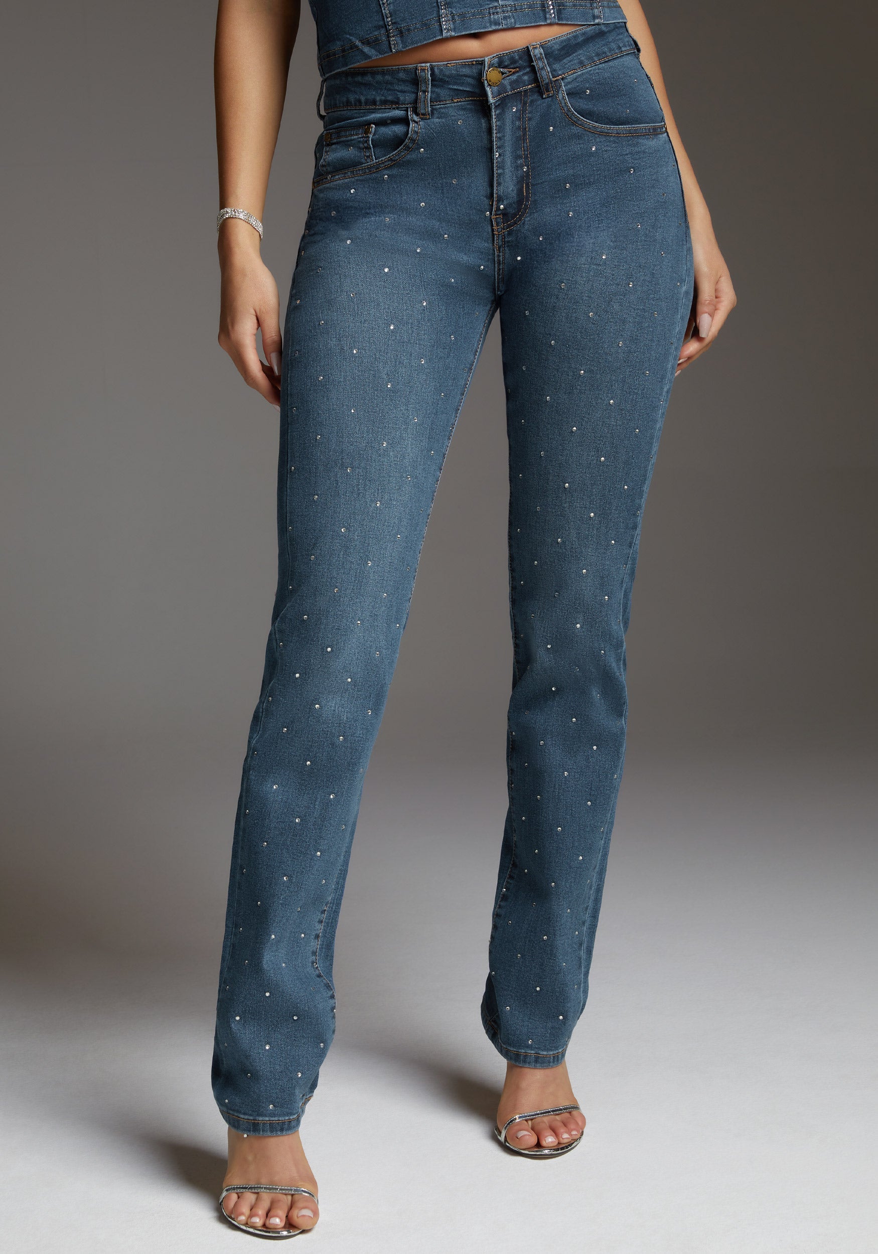 The Embellished Straight Leg-Beilave