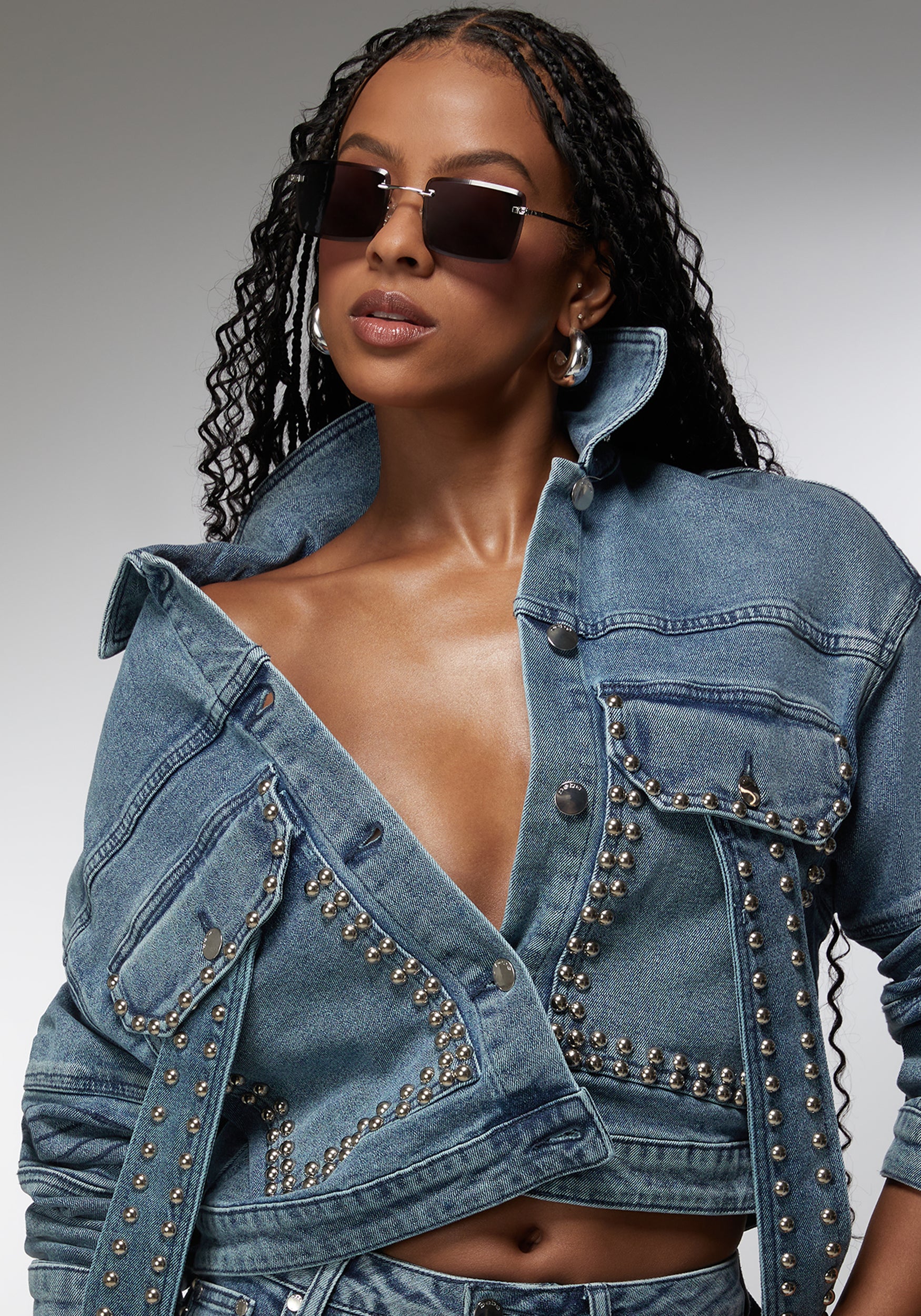 Rimless Sunglasses-Beilave