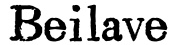 Beilave