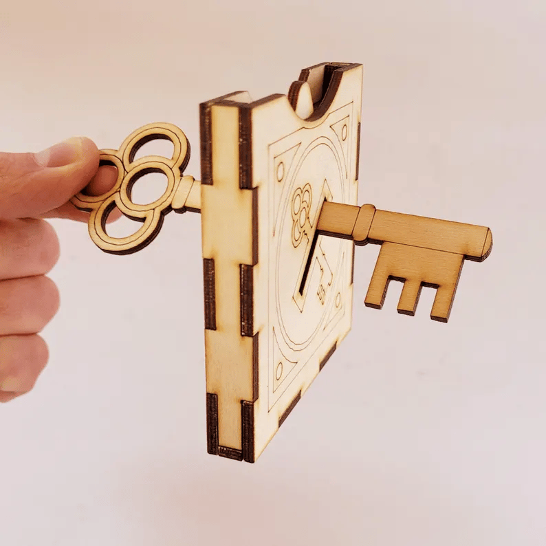 Handcrafted Wooden - DIY Magic Set