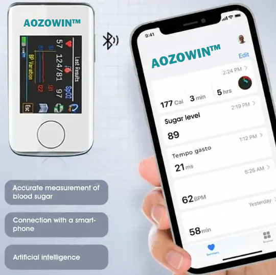 [Expert-Grade Measuring] -AOZOWINTM Advanced Non-Invasive GlucoseMonitor-99.9% Accuracy + Exclusive Gift ✅TGA Approved