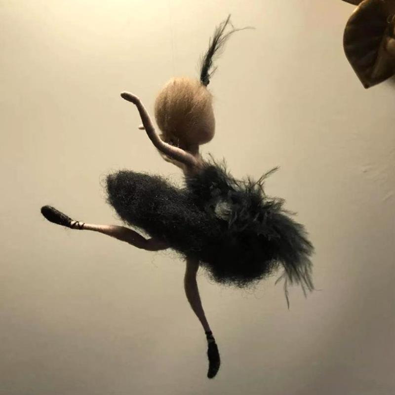 ✨ Fairy DIY Wool Needle Felt (Wool Felt Craft Stamp Set Needle Felt Gift Craft Kit)