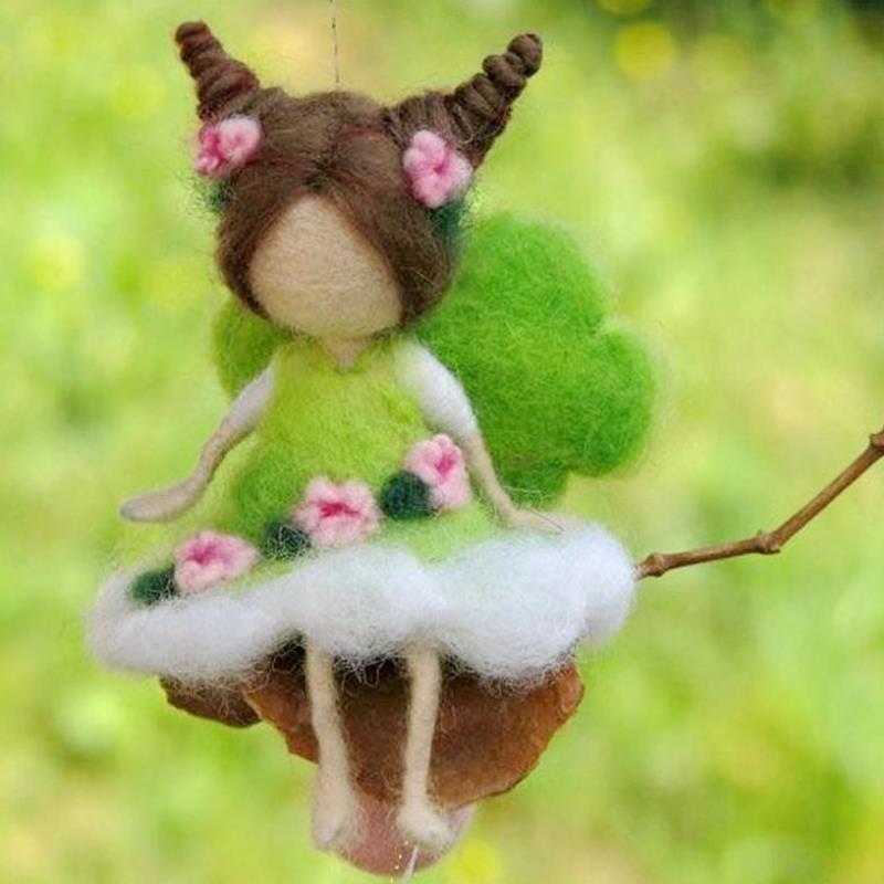 ✨ Fairy DIY Wool Needle Felt (Wool Felt Craft Stamp Set Needle Felt Gift Craft Kit)