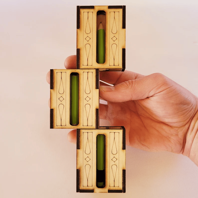 Handcrafted Wooden - DIY Magic Set