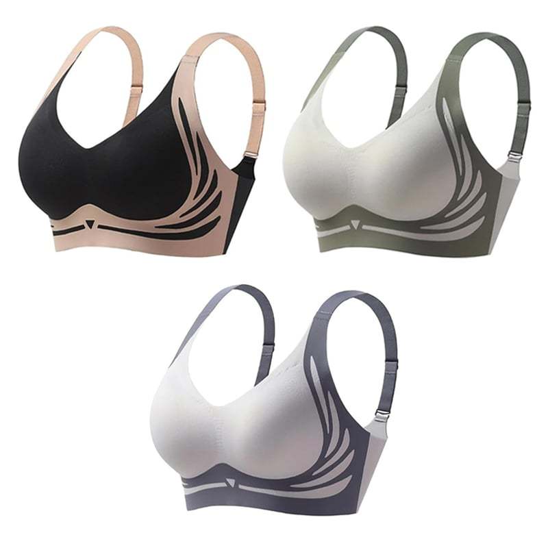 🔥Last Day Buy 1 Get 3 Packs🎁Super gather bra | Wireless Push-up Bra👍No more sagging breasts