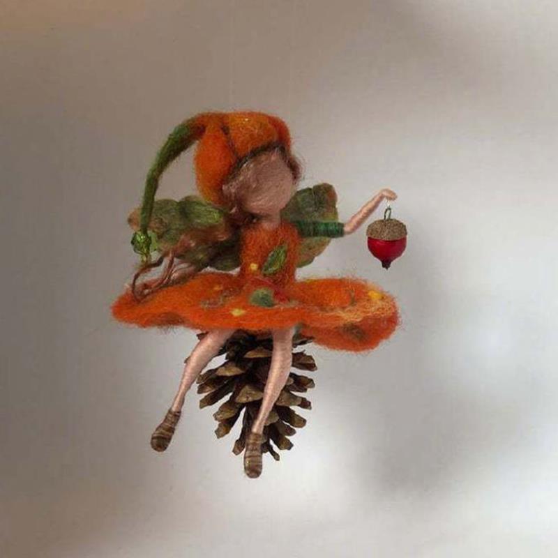 ✨ Fairy DIY Wool Needle Felt (Wool Felt Craft Stamp Set Needle Felt Gift Craft Kit)