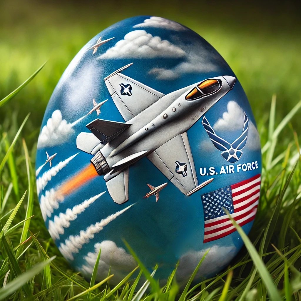 Military-Themed Easter Eggs