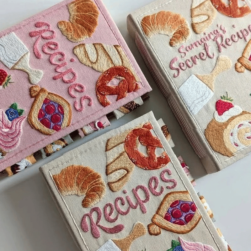 Handcrafted Recipe Journal