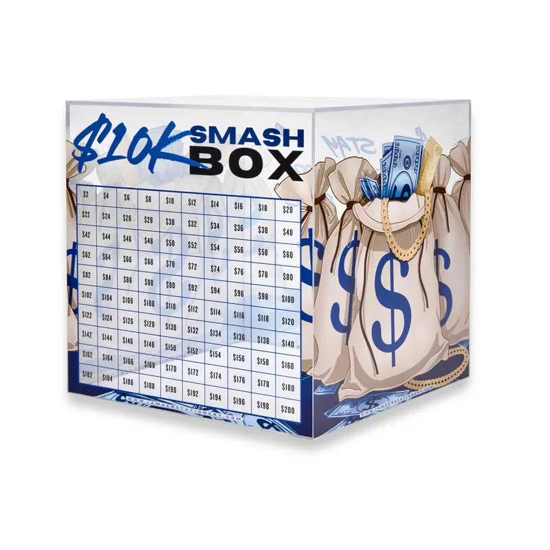 Budget Planners $10k Cash Savings Box