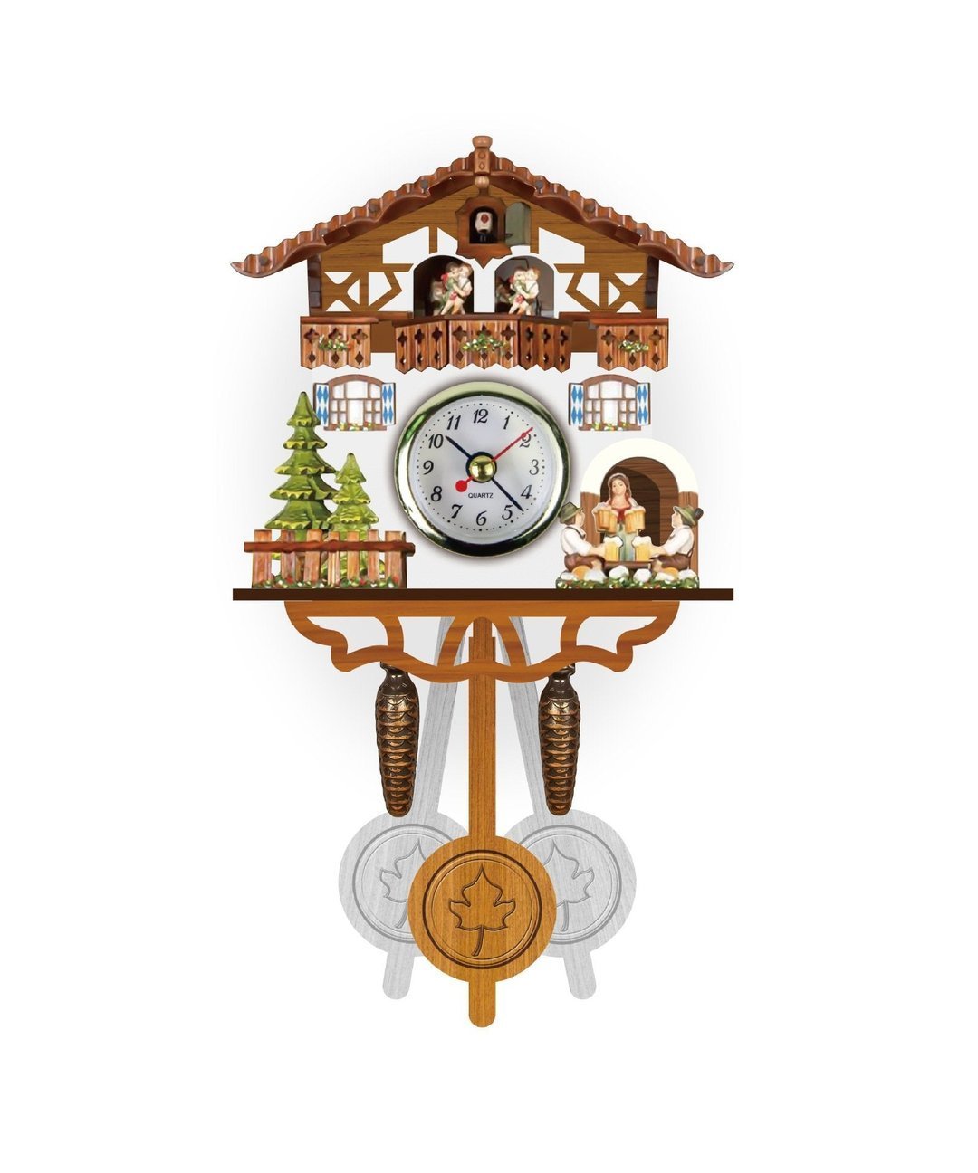 Last Day 75% OFF - Black Forest Cuckoo Clock