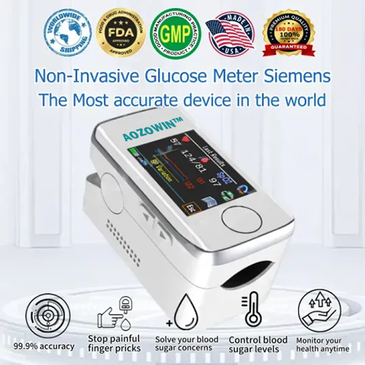 [Expert-Grade Measuring] -AOZOWINTM Advanced Non-Invasive GlucoseMonitor-99.9% Accuracy + Exclusive Gift ✅TGA Approved