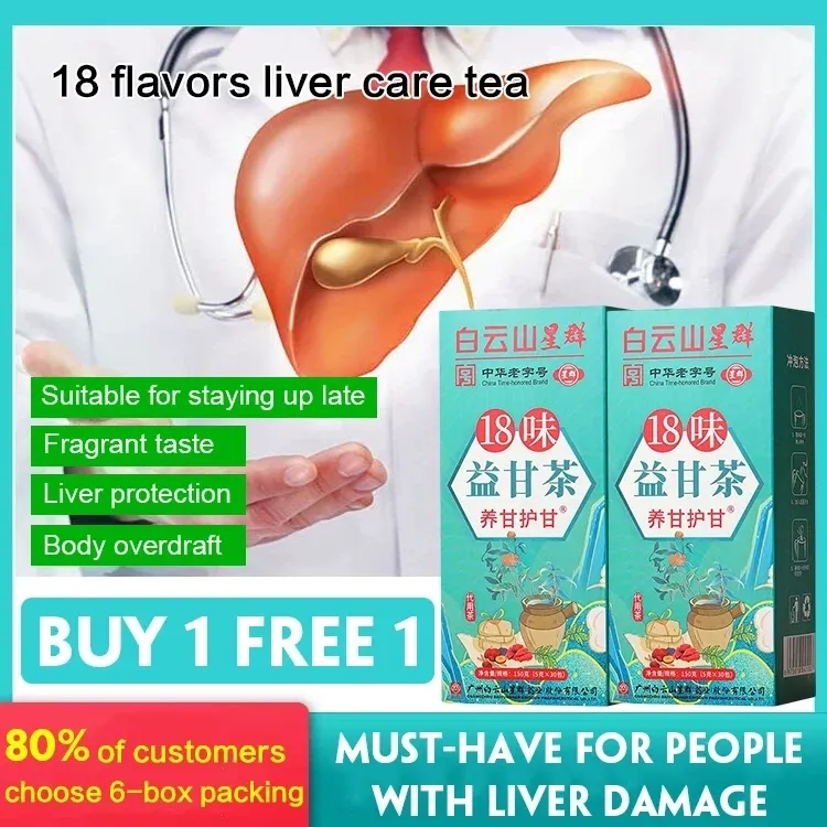 🔥Last Day Promotion 49% OFF🔥18 flavors liver care tea - Buy 1 Get 1 