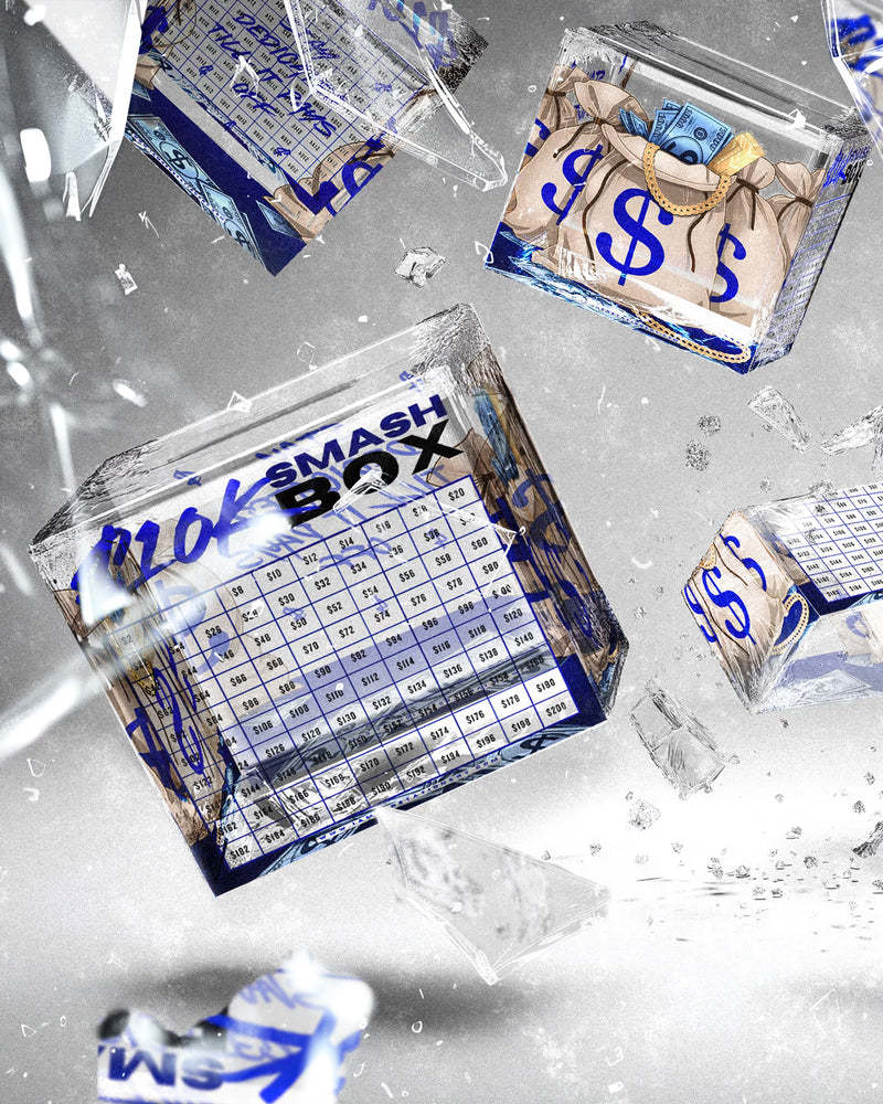 Budget Planners $10k Cash Savings Box