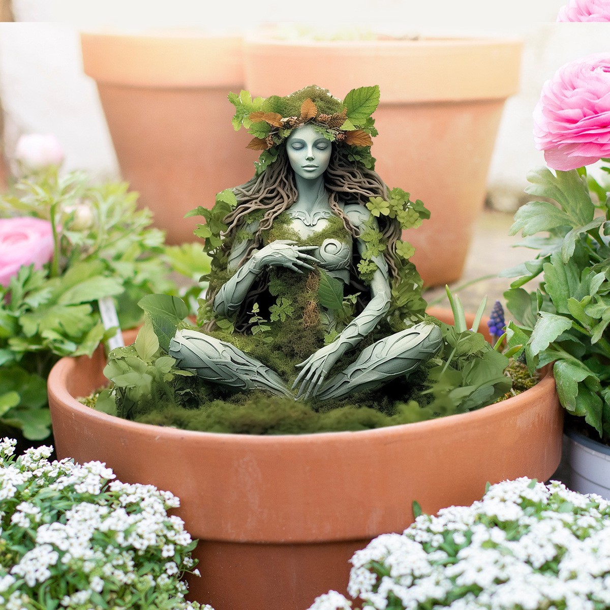 Garden Stakes in the Enchanting Forest