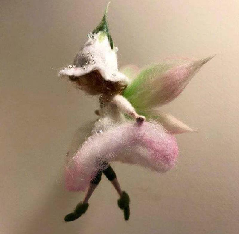 ✨ Fairy DIY Wool Needle Felt (Wool Felt Craft Stamp Set Needle Felt Gift Craft Kit)