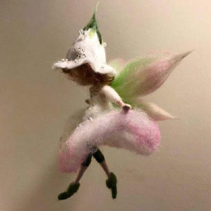 ✨ Fairy DIY Wool Needle Felt (Wool Felt Craft Stamp Set Needle Felt Gift Craft Kit)