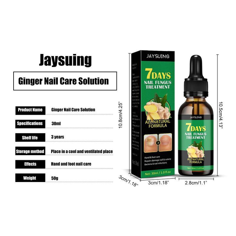 Ginger Nail Treatment Nail Support Nail Care