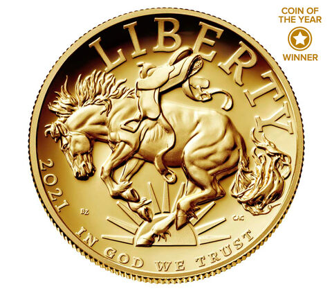 American Liberty 2021 High Relief Gold Coin