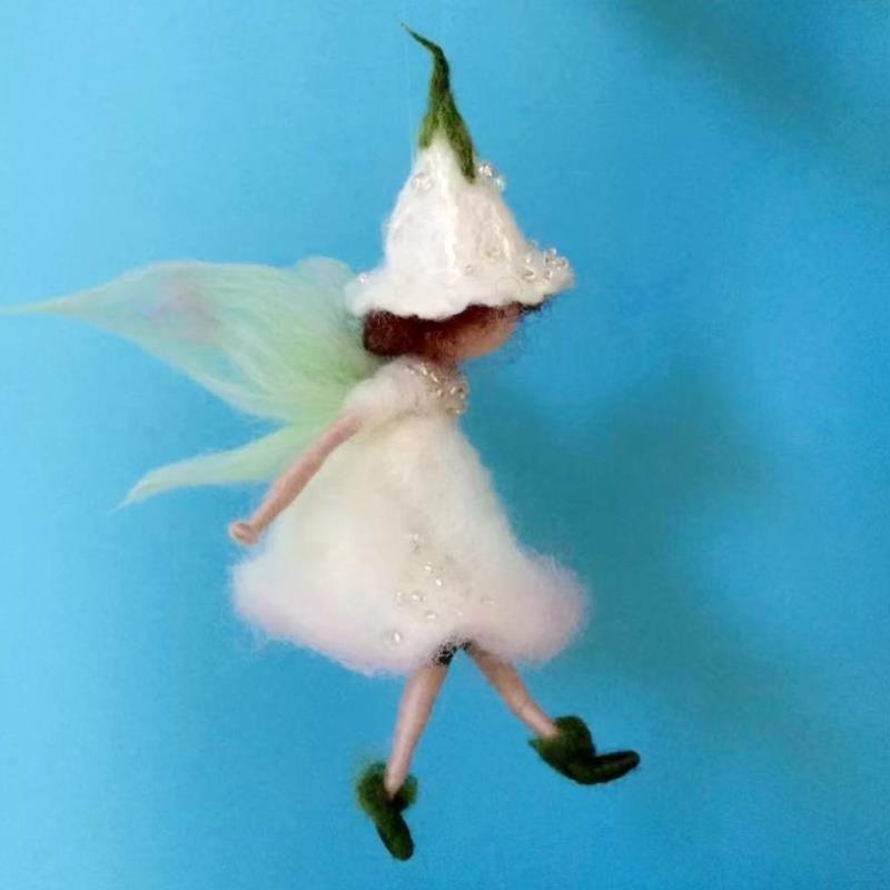 ✨ Fairy DIY Wool Needle Felt (Wool Felt Craft Stamp Set Needle Felt Gift Craft Kit)